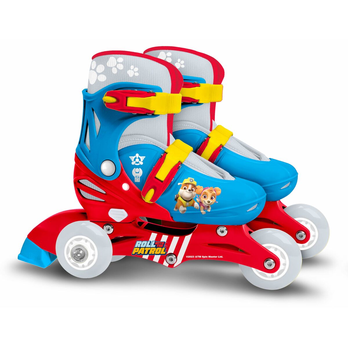 Pattini in Linea The Paw Patrol Azzurro Rosso